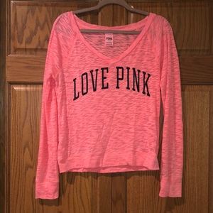 Long Sleeve PINK Shirt
